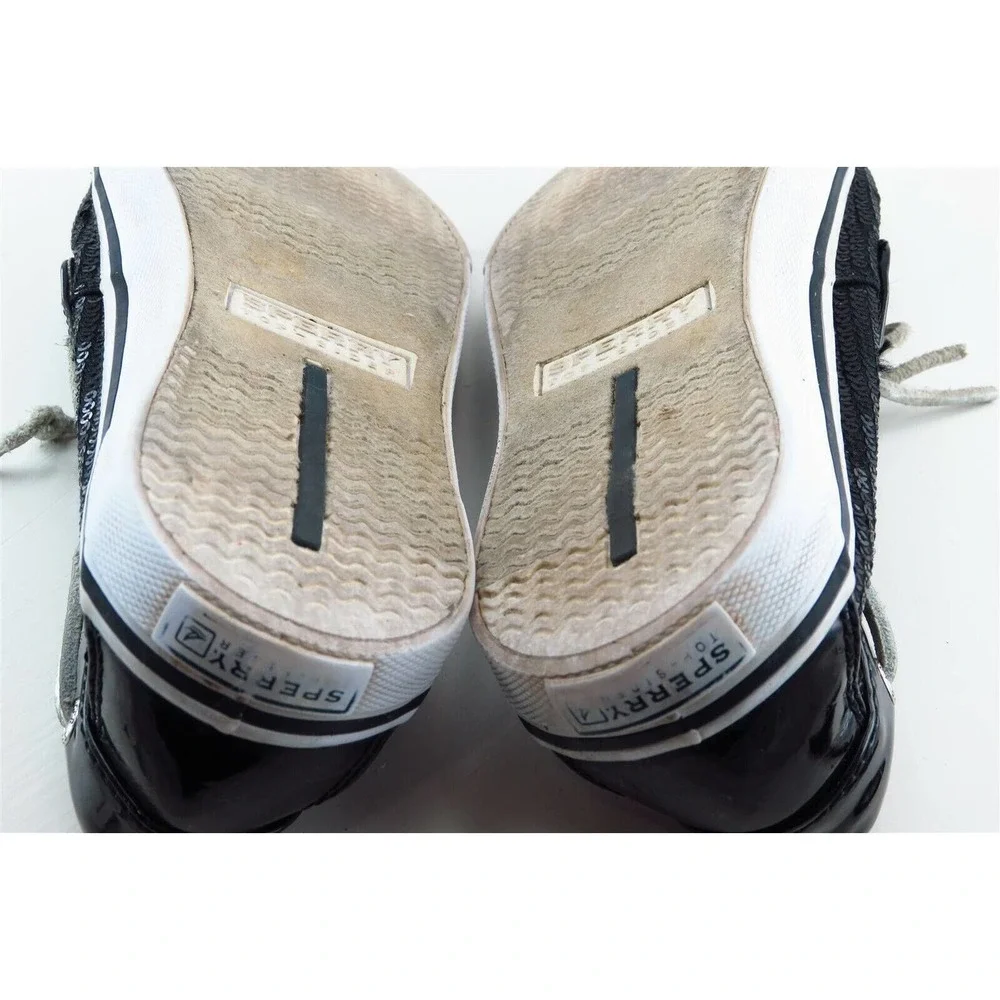 Sperry Top-Sider Black Synthetic Casual‎ Shoes Girls Shoes Size 4
